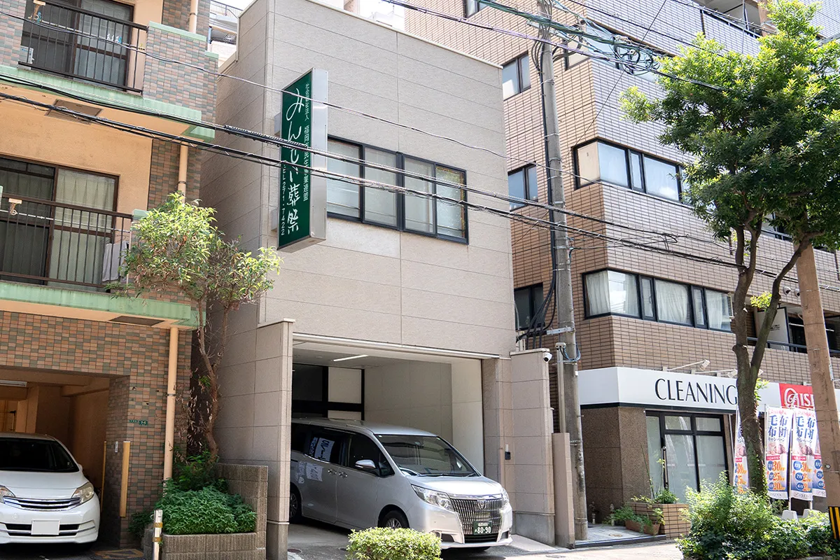 第2式場側入り口